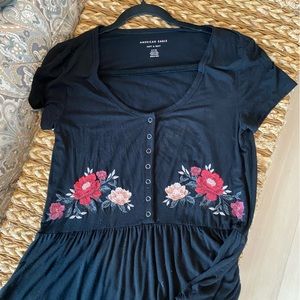 American Eagle soft and stretchy. Peplum top. S.